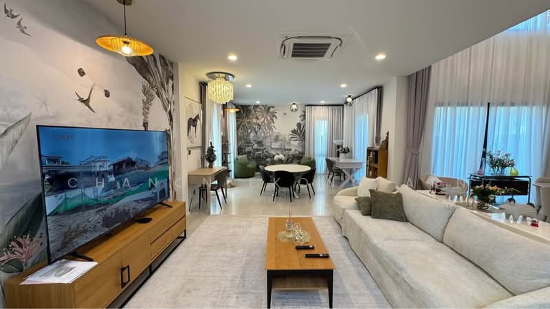 SHAWN Wongwaen-Chatuchot, Bangkok, Kanchanaphisek Parallel Road, Tha Rang, Bang Khen, Bangkok, 5 Bedrooms, 380 sqm, Single Detached House For Rent, by Chanon Ekongkarn, 500362558 - DDproperty.com