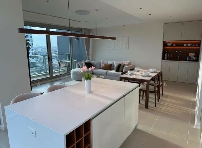 The River by Raimon Land, Bangkok, Soi Charoen Nakorn 13, Charoen Nakorn Road, Khlong Ton Sai, Khlong San, Bangkok, 2 Bedrooms, 112 sqm, Condo For Rent, by Eastblue Horizon, 500363158 - DDproperty.com
