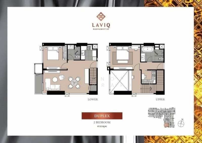 LAVIQ Sukhumvit 57, Bangkok, Soi Sukhumvit 57, Sukhumvit Road, Khlong Tan Nua, Watthana, Bangkok, 2 Bedrooms, 98 sqm, Condo For Rent, by Sannop Phongpraphan, 500363684 - DDproperty.com