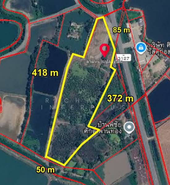 Land for sale, 17 rai, in front of Pradu village, adjacent to Road 3121,, Chon Buri (Pattaya), Nha Pradu, Phan Thong, Chon Buri (Pattaya), , 28,720 sqm, Land For Sale, by RICHWELL INTERPLUS, 500364618 - DDproperty.com