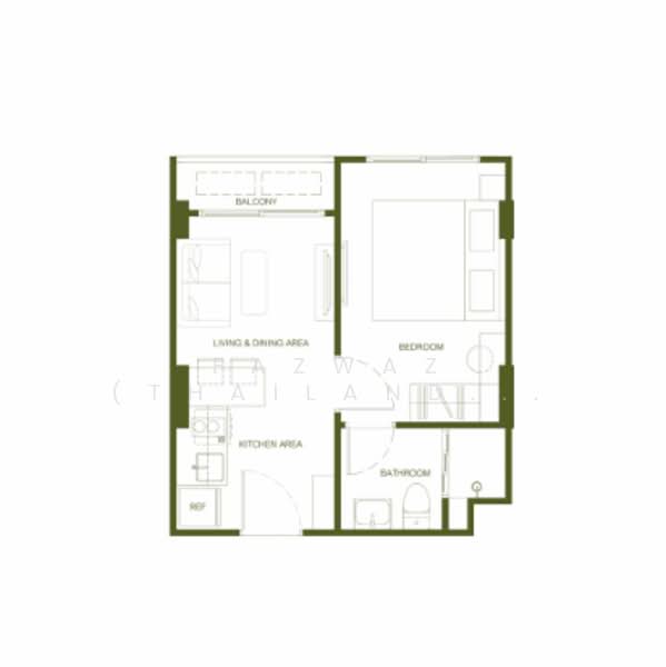 RHEA by Sansiri, Phuket, Soi Hat Surin 8, Choeng Thale, Thalang, Phuket, 1 Bedroom, 35 sqm, Condo For Sale, by Fazwaz (Thailand) Co., Ltd., 500364708 - DDproperty.com