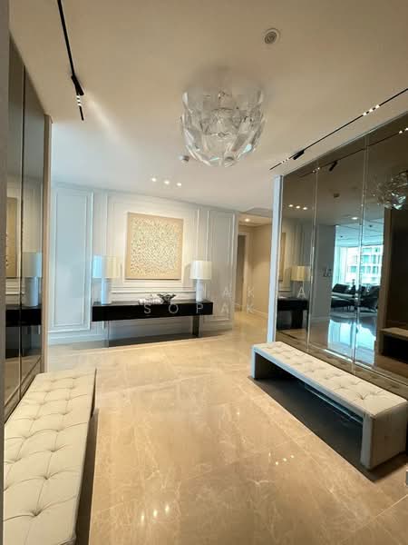 The Residences at Sindhorn Kempinski, Bangkok, 88 Soi Tonson Sarasin Road, Lumphini, Pathum Wan, Bangkok, 3 Bedrooms, 216 sqm, Condo For Rent, by Boonraksa Sopak, 500364745 - DDproperty.com