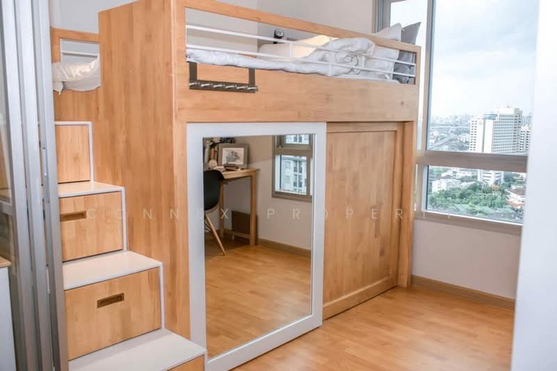 The President Sathorn-Ratchapruek 3, Bangkok, Petchkasem Road, Pak Khlong Phasi Charoen, Phasi Charoen, Bangkok, 1 Bedroom, 30 sqm, Condo For Rent, by Connex Property, 500365077 - DDproperty.com