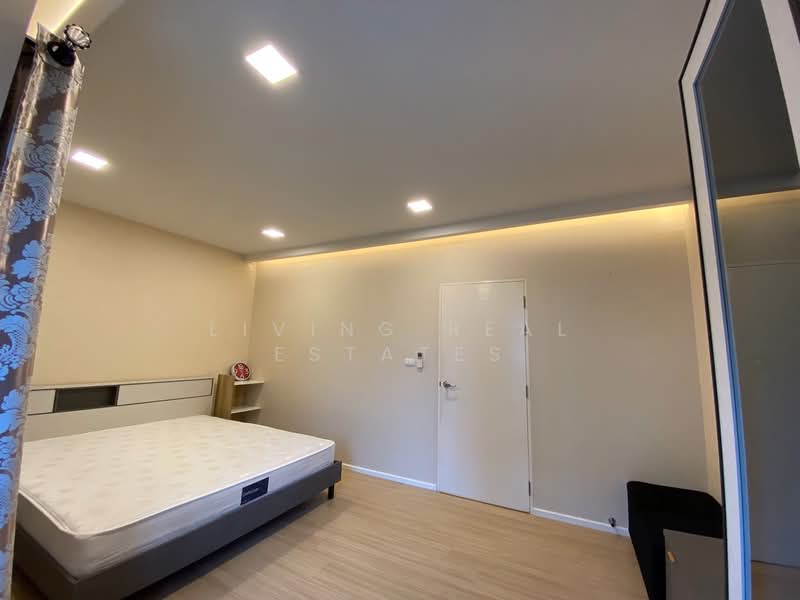 Baan Klang Muang Rattanathibet, Nonthaburi, Soi Liang Mueang Nonthaburi 10, Bang Kra So, Muang Nonthaburi, Nonthaburi, 3 Bedrooms, 149 sqm, Townhouse For Rent, by Living Real Estates, 500365798 - DDproperty.com