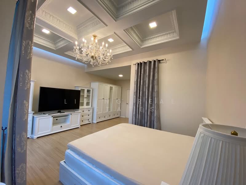 Baan Klang Muang Rattanathibet, Nonthaburi, Soi Liang Mueang Nonthaburi 10, Bang Kra So, Muang Nonthaburi, Nonthaburi, 3 Bedrooms, 149 sqm, Townhouse For Rent, by Living Real Estates, 500365798 - DDproperty.com