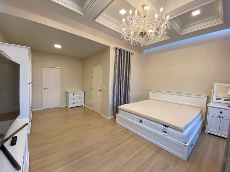 Baan Klang Muang Rattanathibet, Nonthaburi, Soi Liang Mueang Nonthaburi 10, Bang Kra So, Muang Nonthaburi, Nonthaburi, 3 Bedrooms, 149 sqm, Townhouse For Rent, by Living Real Estates, 500365798 - DDproperty.com