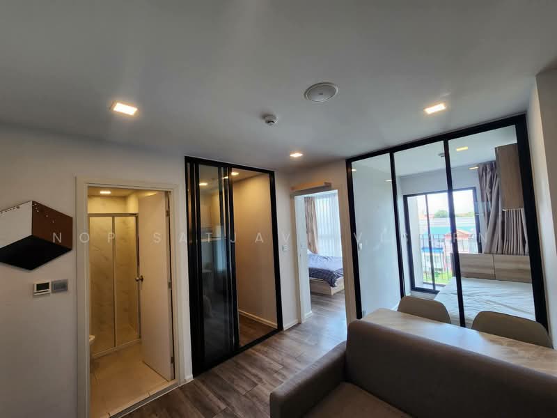 Atmoz Ratchada-Huaikwang, Bangkok, Saha Kan Pramun Alley, Wang Thonglang, Bangkok, 1 Bedroom, 34 sqm, Condo For Rent, by Nop Satjavitvisarn, 500366286 - DDproperty.com