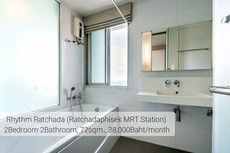 Rhythm Ratchada, Bangkok, 558 Ratchadaphisek Road, Samsen Nok, Huai Khwang, Bangkok, 2 Bedrooms, 72 sqm, Condo For Rent, by Boonraksa Sopak, 500366613 - DDproperty.com