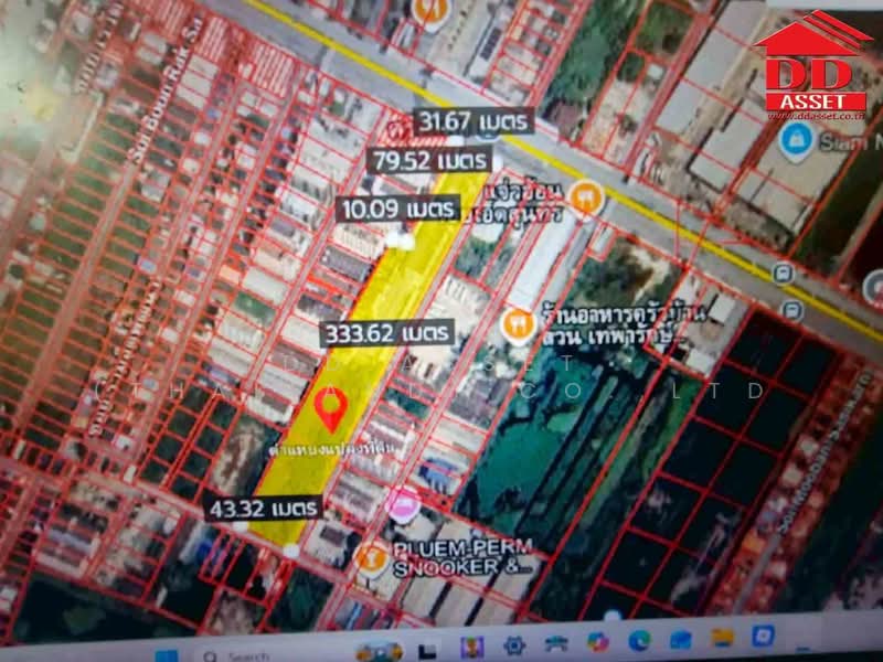 ขายที่ดินเปล่า ทำเลติดสถานีรถไฟฟ้าสายสีเหลือง สถานีศรีเทพา รหัสทรัพย์ : L8065, สมุทรปราการ, เทพารักษ์, เมืองสมุทรปราการ, สมุทรปราการ, 12,800 ตร.ม., ที่ดิน ขาย, โดย DD Asset (Thailand) Co.,Ltd, 500366915 - DDproperty.com
