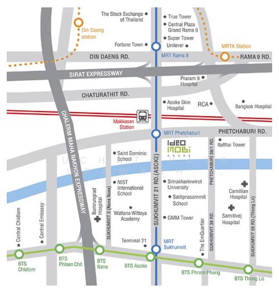 IDEO Mobi Asoke : ไอดีโอ โมบิ อโศก, กรุงเทพ, ถนน เพชรบุรีตัดใหม่, บางกะปิ, ห้วยขวาง, กรุงเทพ, 33 ตร.ม., คอนโด ให้เช่า, โดย Suchatchaya Supawachiranant, 500367166 - DDproperty.com