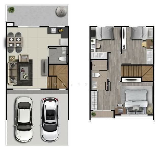 Siri Place Suksawat-Rama 3, Bangkok, Rama 2, Soi 25, Bangmot, Chom Thong, Bangkok, 3 Bedrooms, 117 sqm, Townhouse For Sale, by home4sale, 500367437 - DDproperty.com