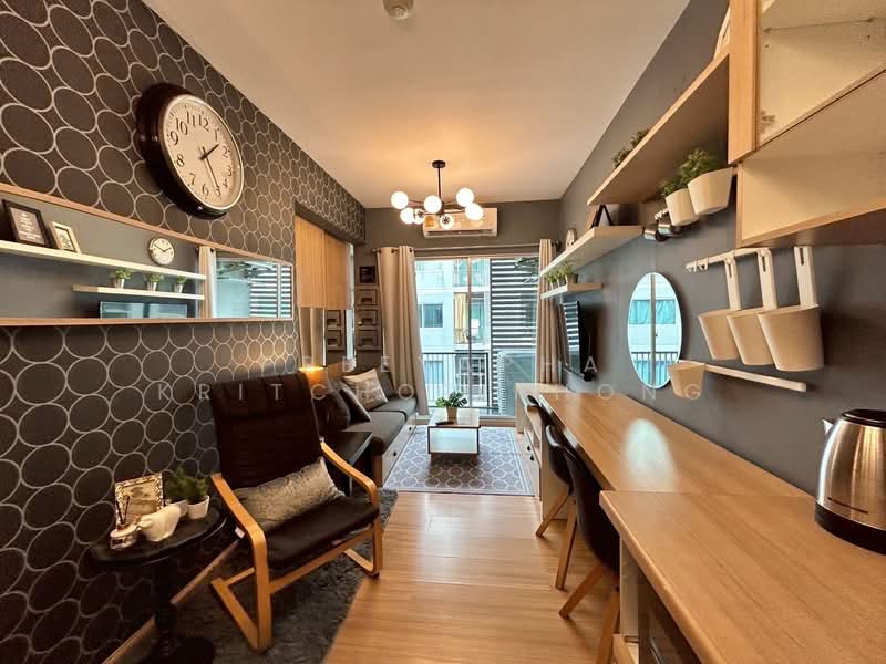 A Space Play, Bangkok, 295 Sutthisarn Winitchai Road, Samsen Nok, Huai Khwang, Bangkok, 1 Bedroom, 33 sqm, Condo For Rent, by Preeyapha Kritchotiphong, 500368155 - DDproperty.com