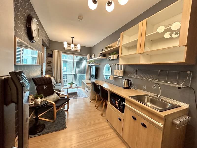 A Space Play, Bangkok, 295 Sutthisarn Winitchai Road, Samsen Nok, Huai Khwang, Bangkok, 1 Bedroom, 33 sqm, Condo For Rent, by Preeyapha Kritchotiphong, 500368155 - DDproperty.com