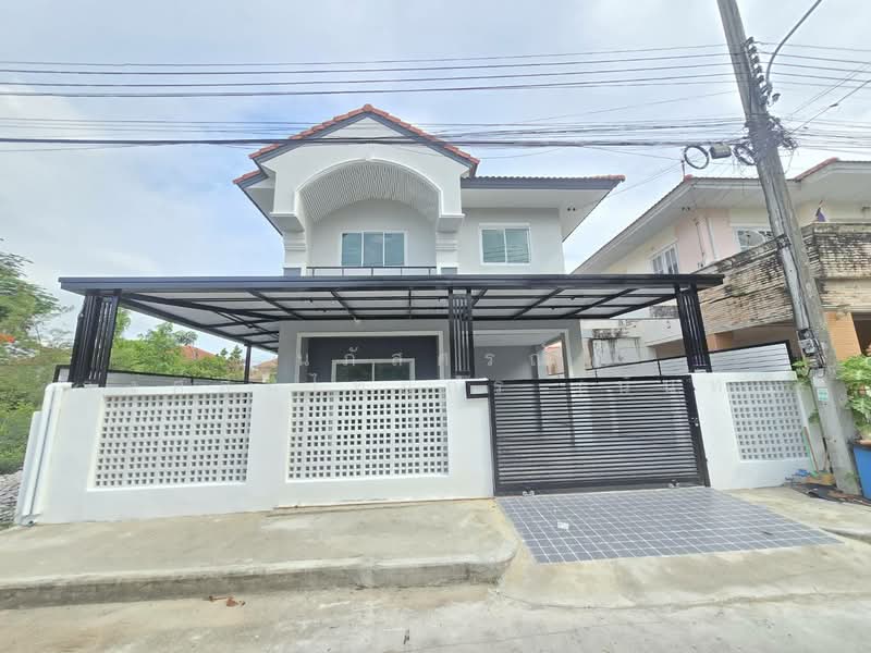 Baan Burirom Rangsit – Klong 4 : บ้านบุรีรมย์ รังสิต – คลอง 4, ปทุมธานี, 59 หมู่ 6, ลาดสวาย, ลำลูกกา, ปทุมธานี, 120 ตร.ม., บ้านเดี่ยว ขาย, โดย นภัสศรณ์ วงศ์สินไทยกร (นันท์), 500368260 - DDproperty.com