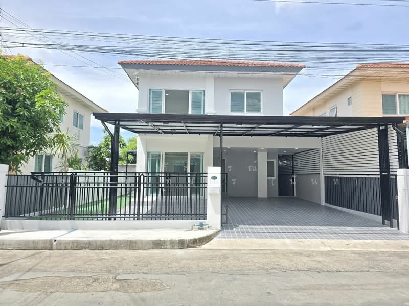 Supalai Ville Wongwaen-Lumlukka Klong 3, Pathum Thani, Phahonyothin Road, Khu Khot, Lam Luk Ka, Pathum Thani, 3 Bedrooms, 160 sqm, Semi-Detached House (Twin House) For Sale, by นภัสศรณ์ วงศ์สินไทยกร (นันท์), 500368274 - DDproperty.com