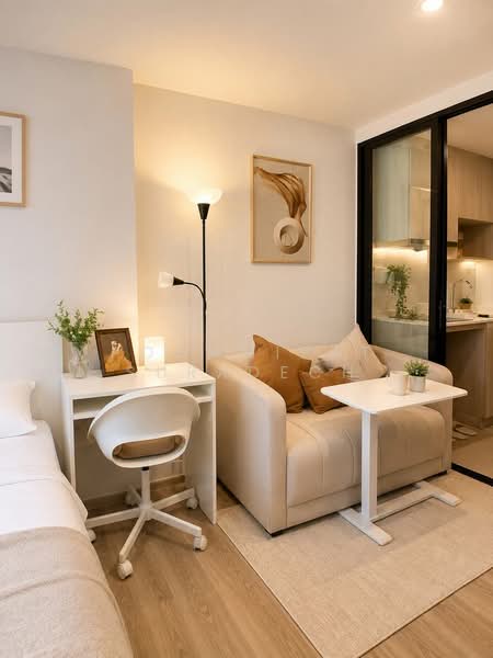 Origin Play Bangkhunnon Triple Station, Bangkok, Bang Khun Non, Bangkok Noi, Bangkok, Studio, 22 sqm, Condo For Rent, by Poommipat Suradech, 500368396 - DDproperty.com