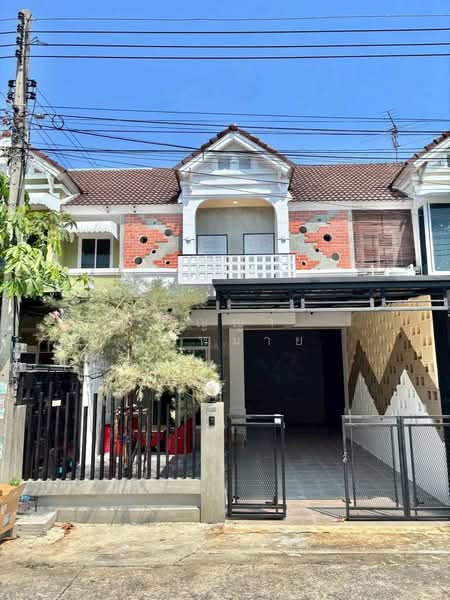 Moobaan Piyawararom Khlong 4, Pathum Thani, Sawai Pracharat Road, Bang Yitho, Thanyaburi, Pathum Thani, 3 Bedrooms, 90 sqm, Townhouse For Sale, by ปัญญา สมหมาย, 500368673 - DDproperty.com