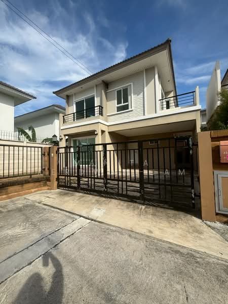 Passorn Pride Pinklao-Wongwaen, Nonthaburi, 154 Atchariya Phatthana Road, Sala Klang, Bang Kruai, Nonthaburi, 3 Bedrooms, 125 sqm, Semi-Detached House (Twin House) For Sale, by Manita Kerdwan-Iam, 500368714 - DDproperty.com