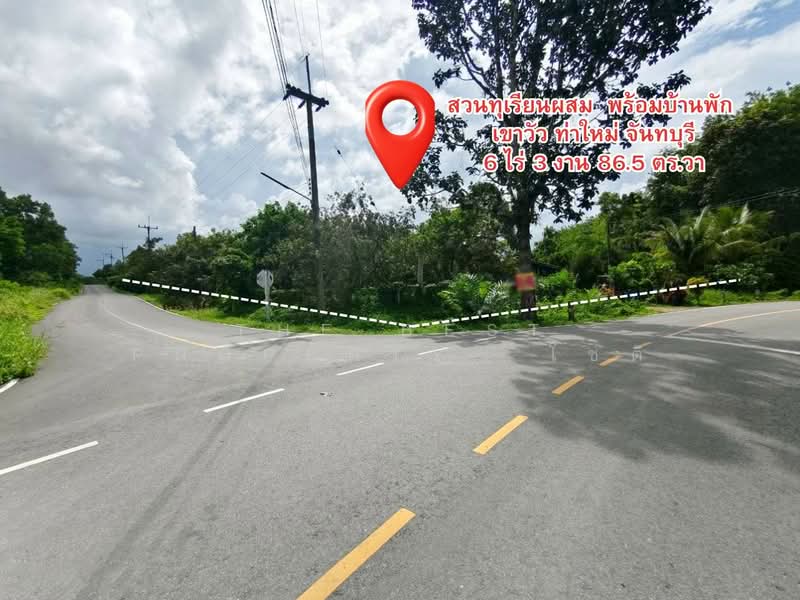 ที่ดินท่าใหม่ จันทบุรี, จันทบุรี, เขาวัว, ท่าใหม่, จันทบุรี, 11,144 ตร.ม., ที่ดิน ขาย, โดย The Best Property โชติ, 500369000 - DDproperty.com