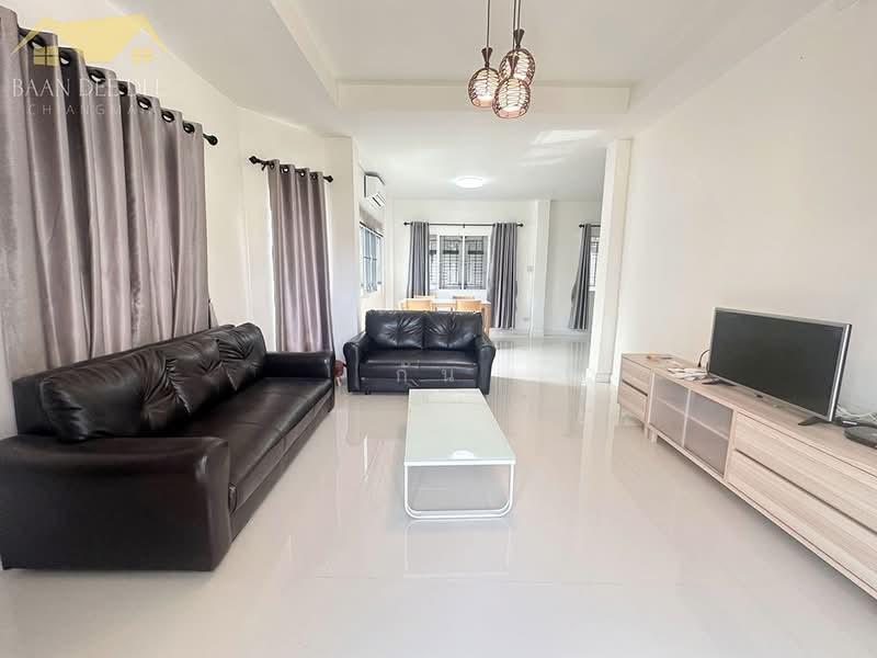 A house for rent near Lotus Ruamchok, Chiang Mai Rental Price: 29,000 THB / month No.5H326, Chiang Mai, Fa Ham, Muang Chiang Mai, Chiang Mai, 3 Bedrooms, 150 sqm, Single Detached House For Rent, by กัน, 500369166 - DDproperty.com
