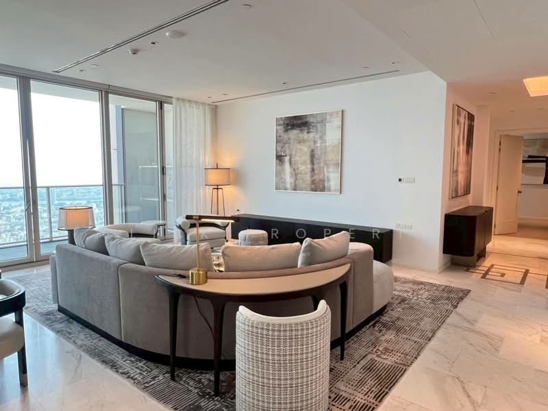Four Seasons Private Residences : โฟร์ ซีซั่นส์ ไพรเวท เรสสิเด้นซ์, กรุงเทพ, 300 ถนนเจริญกรุง, ยานนาวา, สาทร, กรุงเทพ, 379 ตร.ม., คอนโด ให้เช่า, โดย Click Property, 500369396 - DDproperty.com