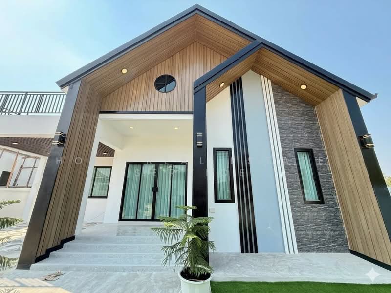 บ้านเดี่ยว 50 ตร.วา. ขอบอ่างมาบประชัน, Chon Buri (Pattaya), Bang Lamung, Bang Lamung (Pattaya), Chon Buri (Pattaya), 3 Bedrooms, 120 sqm, Single Detached House For Sale, by HOME Real Estate Service, 500369402 - DDproperty.com