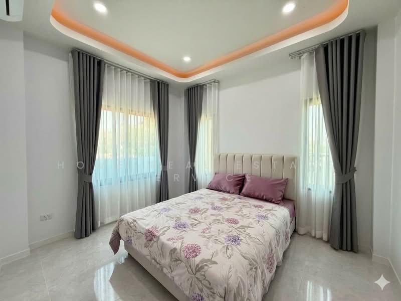 บ้านเดี่ยว 50 ตร.วา. ขอบอ่างมาบประชัน, Chon Buri (Pattaya), Bang Lamung, Bang Lamung (Pattaya), Chon Buri (Pattaya), 3 Bedrooms, 120 sqm, Single Detached House For Sale, by HOME Real Estate Service, 500369402 - DDproperty.com