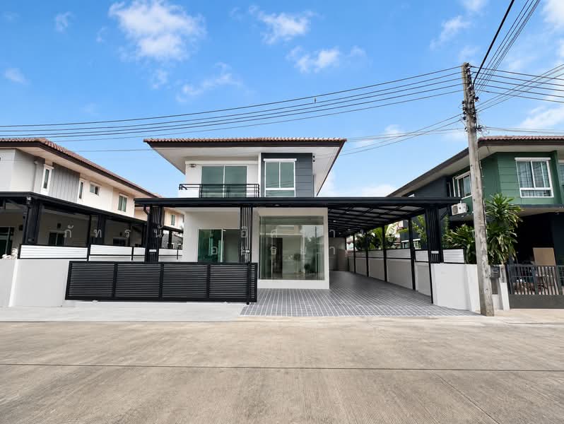 The Trust Ville Watcharapol-Hathairat : เดอะทรัสต์ วิลล์ วัชรพล-หทัยราษฏร์, ปทุมธานี, ถนนหทัยราษฎร์, บึงคำพร้อย, ลำลูกกา, ปทุมธานี, 210 ตร.ม., บ้านเดี่ยว ขาย, โดย ภัทรนัน อิศรางกูร ณ อยุธยา, 500369641 - DDproperty.com