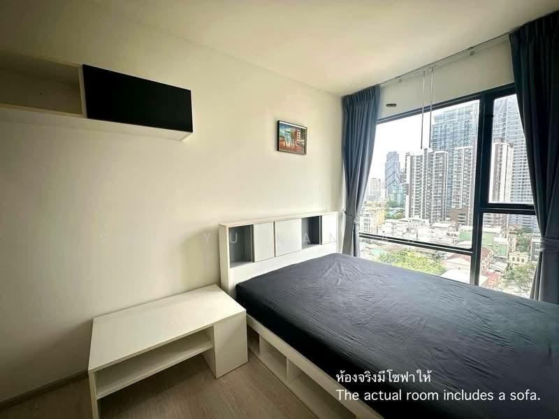 Rhythm Asoke, Bangkok, 299 Asoke - Dindaeng Road, Makkasan, Ratchathewi, Bangkok, Studio, 23 sqm, Condo For Rent, by Satayu Kantasa, 500369643 - DDproperty.com