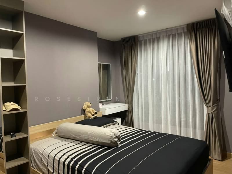 ASHER Ratchada-Huai Khwang, Bangkok, 343 Sutthisan Winitchai Road, Samsen Nok, Huai Khwang, Bangkok, Studio, 30 sqm, Condo For Rent, by Rosesirin Expert, 500369871 - DDproperty.com