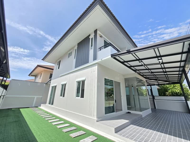 The Trust Ville Watcharapol-Hathairat, Pathum Thani, Hatairat Road, Bung Kham Proi, Lam Luk Ka, Pathum Thani, 4 Bedrooms, 200 sqm, Single Detached House For Sale, by นภัสศรณ์ วงศ์สินไทยกร (นันท์), 500369879 - DDproperty.com