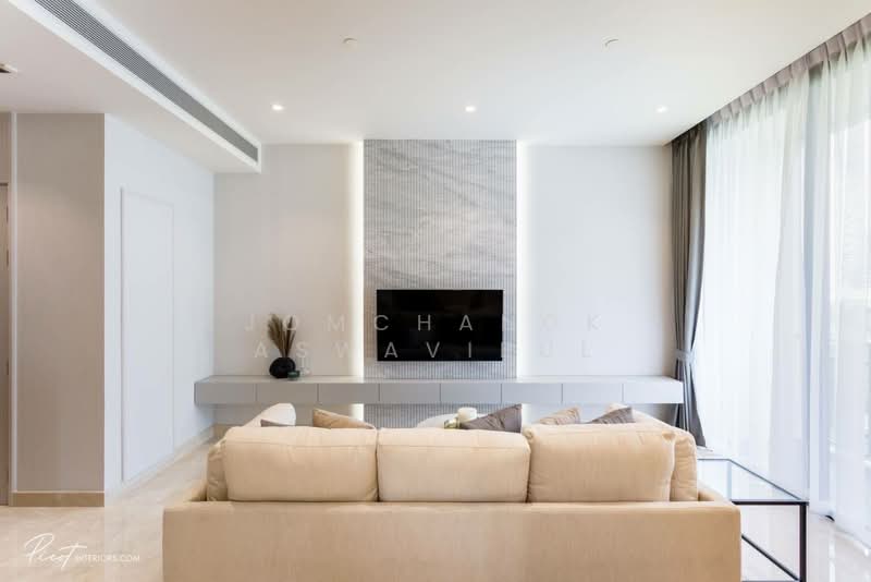 Muniq Langsuan, Bangkok, Soi Tonson, Lumphini, Pathum Wan, Bangkok, 2 Bedrooms, 86 sqm, Condo For Rent, by Jomchanok Aswavibul, 500369905 - DDproperty.com
