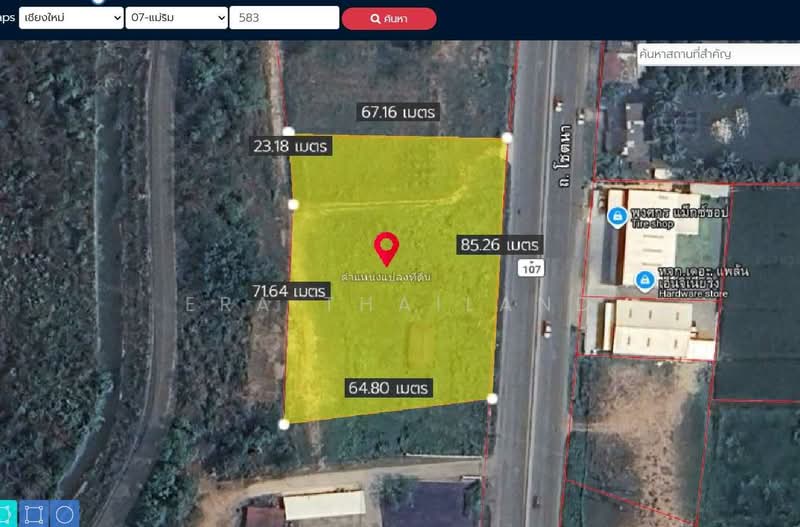 แม่ริม, Chiang Mai, Ki Lek, Mae Rim, Chiang Mai, , 5,692 sqm, Land For Sale, by ERA Thailand, 500370177 - DDproperty.com
