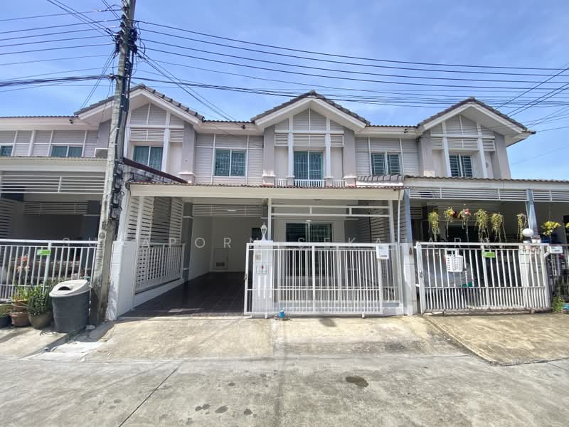 Pruksa Ville 28 Wongwaen - Rattanathibet : พฤกษา วิลล์ 28 วงแหวน - รัตนาธิเบศร์, นนทบุรี, ถ.กาญจนาภิเษก, เสาธงหิน, บางใหญ่, นนทบุรี, 130 ตร.ม., ทาวน์เฮ้าส์ ให้เช่า, โดย Supaporn Sekajarn, 500370387 - DDproperty.com