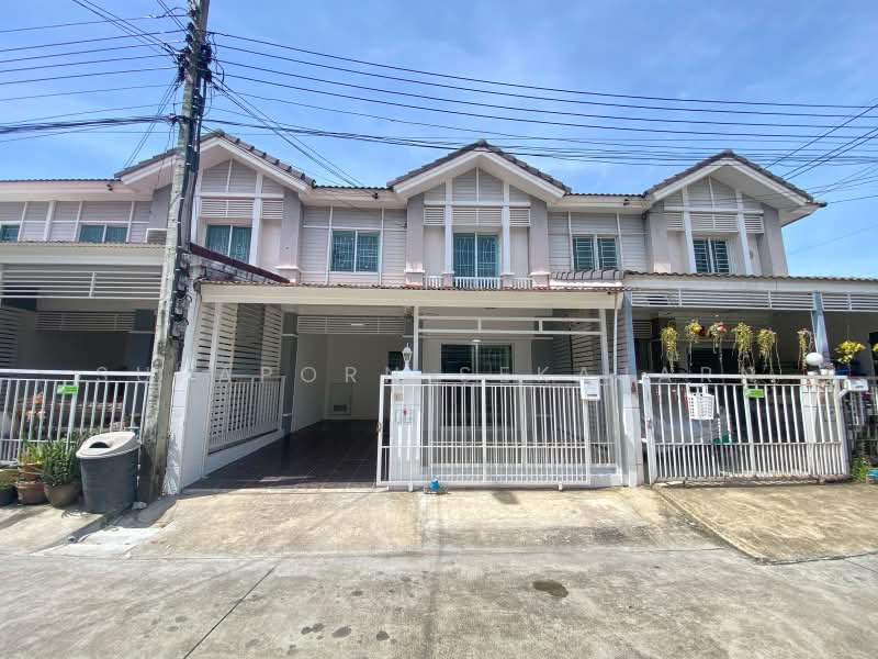 Pruksa Ville 28 Wongwaen - Rattanathibet : พฤกษา วิลล์ 28 วงแหวน - รัตนาธิเบศร์ , นนทบุรี, ถ.กาญจนาภิเษก, เสาธงหิน, บางใหญ่, นนทบุรี, 130 ตร.ม., Townhouse ให้เช่า, โดย Supaporn Sekajarn, 500370387 - DDproperty.com