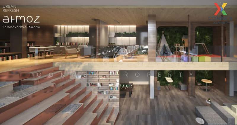 Atmoz Ratchada-Huaikwang, Bangkok, Saha Kan Pramun Alley, Wang Thonglang, Bangkok, Studio, 21 sqm, Condo For Sale, by Connex Property, 500370403 - DDproperty.com
