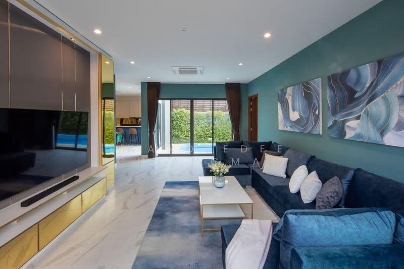 Pool Villa ให้เช่า ใกล้กาดฝรั่ง เพียง 5 นาที ค่าเช่า 85,000 บาท / เดือน รหัสทรัพย์ : No.14P018, เชียงใหม่, บ้านแหวน, หางดง, เชียงใหม่, 160 ตร.ม., บ้านเดี่ยว ให้เช่า, โดย Baandeedee Chiangmai, 500370519 - DDproperty.com