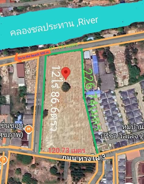 ที่ดินลงทุนระดับพรีเมียม ทำเลหายาก ใกล้ทะเล!! วิวสวยที่สุดแห่งหนึ่งของเมือง ขายที่ดิน 12 ไร่, ระยอง, เชิงเนิน, เมืองระยอง, ระยอง, 19,544 ตร.ม., ที่ดิน ขาย, โดย คุณรินดา, 500370612 - DDproperty.com