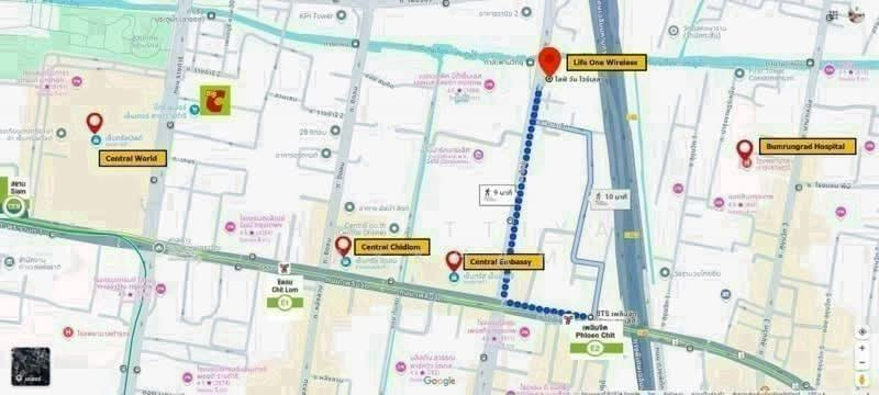 Life One Wireless, Bangkok, 1 Wireless Road, Lumphini, Pathum Wan, Bangkok, 1 Bedroom, 24 sqm, Condo For Rent, by Chirattiya Lakkham, 500370652 - DDproperty.com