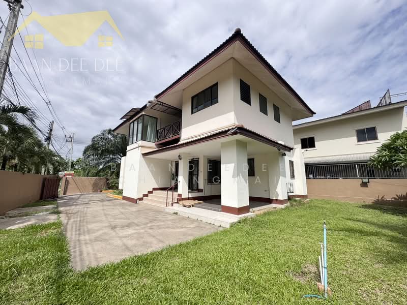 A house for rent near Big C Don Jan, Chiang Mai Rental Price: 18,000 THB / month No.7H358, Chiang Mai, Tha Sa La, Muang Chiang Mai, Chiang Mai, 4 Bedrooms, 250 sqm, Single Detached House For Rent, by Baandeedee Chiangmai, 500371157 - DDproperty.com