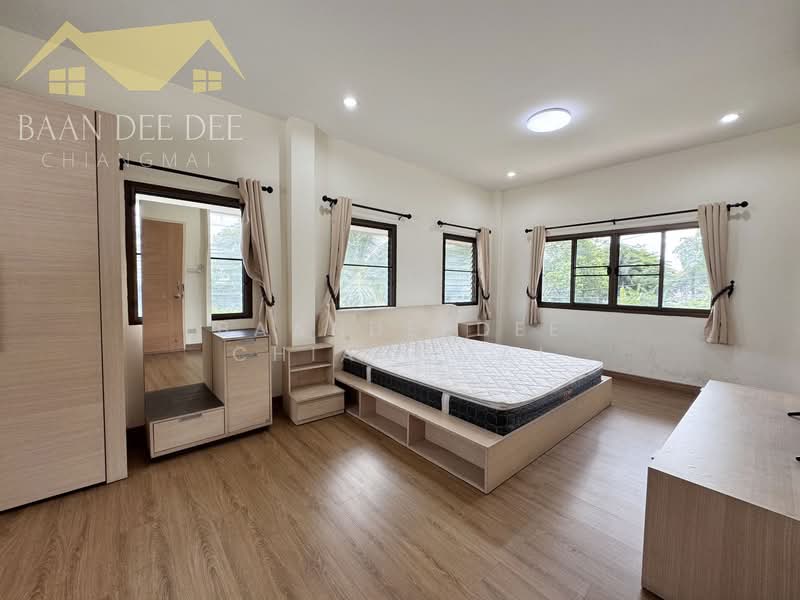 A house for rent near Big C Don Jan, Chiang Mai Rental Price: 18,000 THB / month No.7H358, Chiang Mai, Tha Sa La, Muang Chiang Mai, Chiang Mai, 4 Bedrooms, 250 sqm, Single Detached House For Rent, by Baandeedee Chiangmai, 500371157 - DDproperty.com
