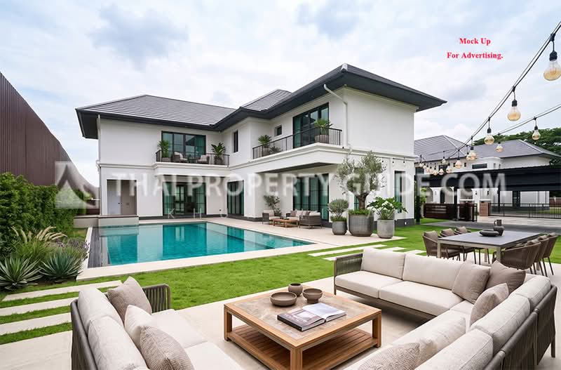 Nichada Thani, Nonthaburi, Soi Prasert Islam, Bang Talat, Pak Kret, Nonthaburi, 5 Bedrooms, 880 sqm, Villa For Rent, by Khun Nita, 500371242 - DDproperty.com