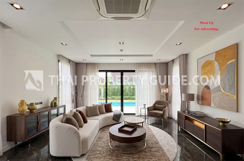 Nichada Thani, Nonthaburi, Soi Prasert Islam, Bang Talat, Pak Kret, Nonthaburi, 5 Bedrooms, 880 sqm, Villa For Rent, by Khun Nita, 500371242 - DDproperty.com
