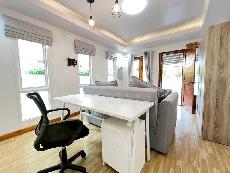 A house for rent near Kad Farang, Chiang Mai Rental Price: 31,000 THB /month Property ID: No.14H1096, Chiang Mai, San Phak Wan, Hang Dong, Chiang Mai, 3 Bedrooms, 150 sqm, Single Detached House For Rent, by Baandeedee Chiangmai, 500371280 - DDproperty.com