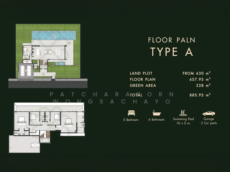 Clover Residence - Luxe Zone Phase III, Phuket, Sri Sunthon, Thalang, Phuket, 5 Bedrooms, 700 sqm, Villa For Rent, by Patcharaporn Wongsachayo, 500371304 - DDproperty.com