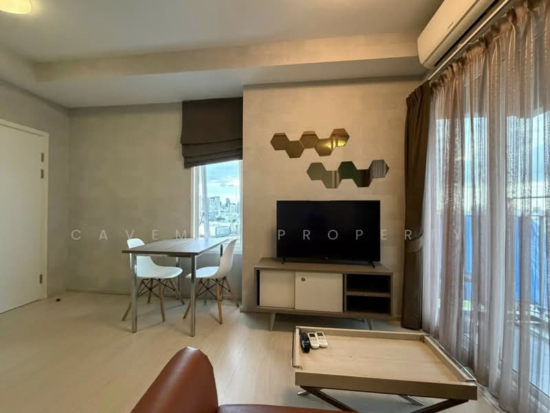 Chapter One ECO Ratchada-Huaikwang, Bangkok, Pracha Uthit Road, Huai Khwang, Bangkok, 1 Bedroom, 30 sqm, Condo For Rent, by caveman property, 500371452 - DDproperty.com