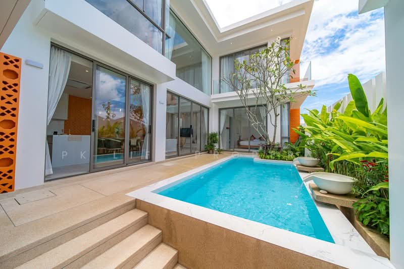 2R1121 Pool villa for rent 4 bedroom 4 bathroom 130,000/month at cherngtalay have fully furnished, ภูเก็ต, เชิงทะเล, ถลาง, ภูเก็ต, 300 ตร.ม., วิลล่า ให้เช่า, โดย PK LIFE Property, 500371485 - DDproperty.com