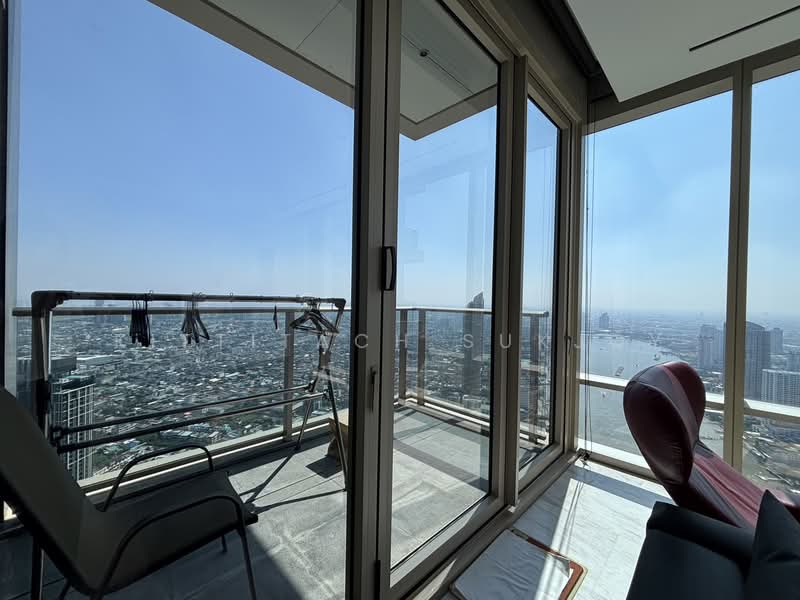Four Seasons Private Residences, Bangkok, 300 Charoen Krung Road, Yan Nawa, Sathon, Bangkok, 2 Bedrooms, 117 sqm, Condo For Rent, by Kittitach Sukjoy, 500371574 - DDproperty.com