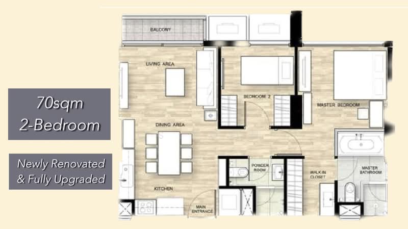 Siri At Sukhumvit, Bangkok, 902 Sukhumvit Road, Phra Kanong, Khlong Toei, Bangkok, 2 Bedrooms, 70 sqm, Condo For Sale, by CS Poon, 500371864 - DDproperty.com