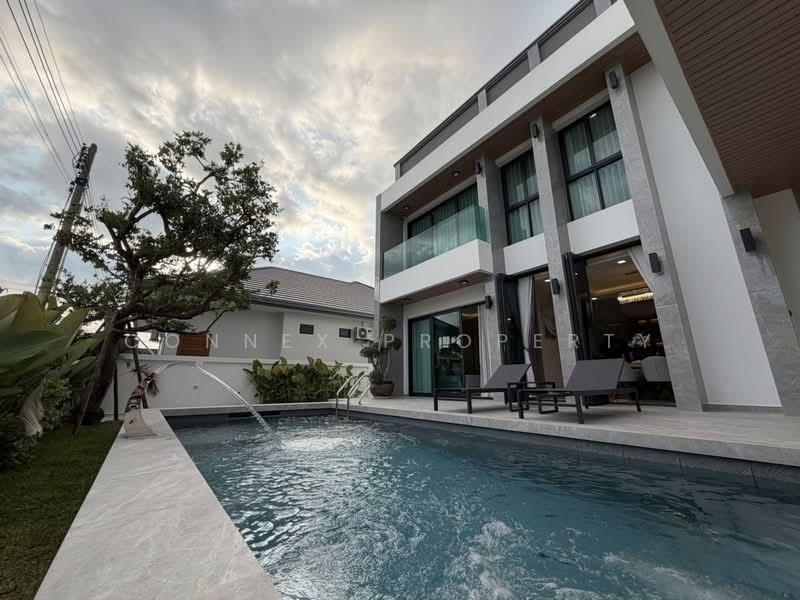 Impress House Village, Chon Buri (Pattaya), Nong Pru, Bang Lamung (Pattaya), Chon Buri (Pattaya), 5 Bedrooms, 330 sqm, Semi-Detached House (Twin House) For Sale, by Connex Property, 500372060 - DDproperty.com
